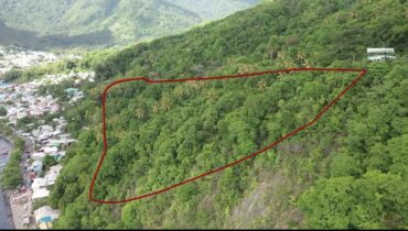 AN EXQUISTE LARGE PLOT OF LAND LOCATED IN SOUFRIERE FOR SALE