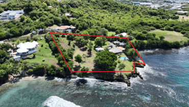 BEACHFRONT HOUSE AND LAND FOR SALE, CAP ESTATE, SAINT LUCIA