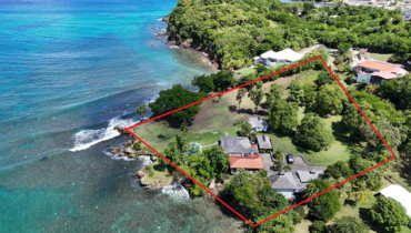 BEACHFRONT HOUSE AND LAND FOR SALE, CAP ESTATE, SAINT LUCIA