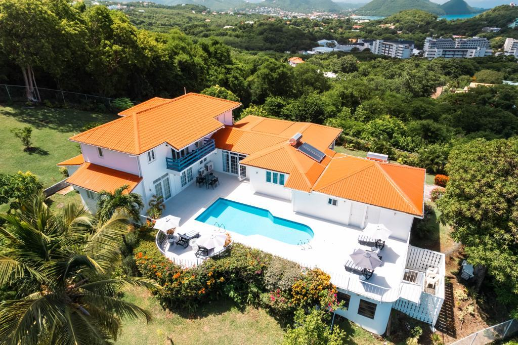 CARIBLUE VILLA FOR RENT AT CAP ESTATE