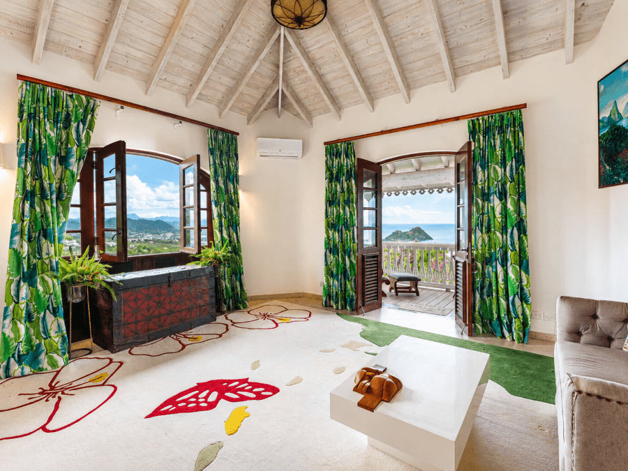 VILLA BUTTERFLY FOR SALE LOCATED AT MOUNT DU CAP, CAP ESTATE, SAINT LUCIA