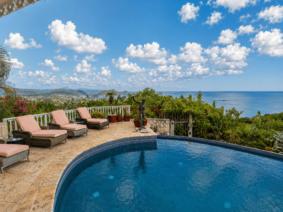 VILLA BUTTERFLY FOR SALE LOCATED AT MOUNT DU CAP, CAP ESTATE, SAINT LUCIA