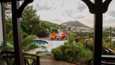 HOUSE WITH MARINA AND POOL VIEW FOR SALE LOCATED AT BONNE TERRE, SAINT LUCIA