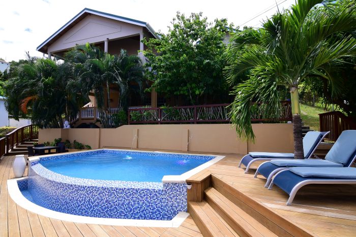 RODNEY CAP VILLA FOR SALE LOCATED AT RODNEY HEIGHTS, GROS ISLET, SAINT LUCIA