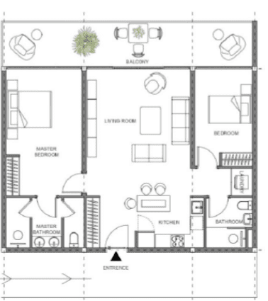 SUNSETS RESIDENCES 2-BED APARTMENT FOR SALE AT A’ ILA RESORTS