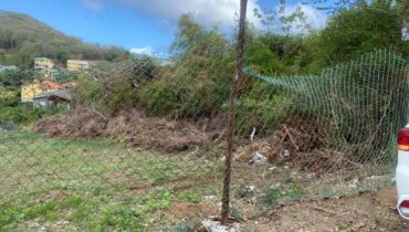 LAND FOR SALE AT BEAUSEJOUR, GROS ISLET SAINT LUCIA