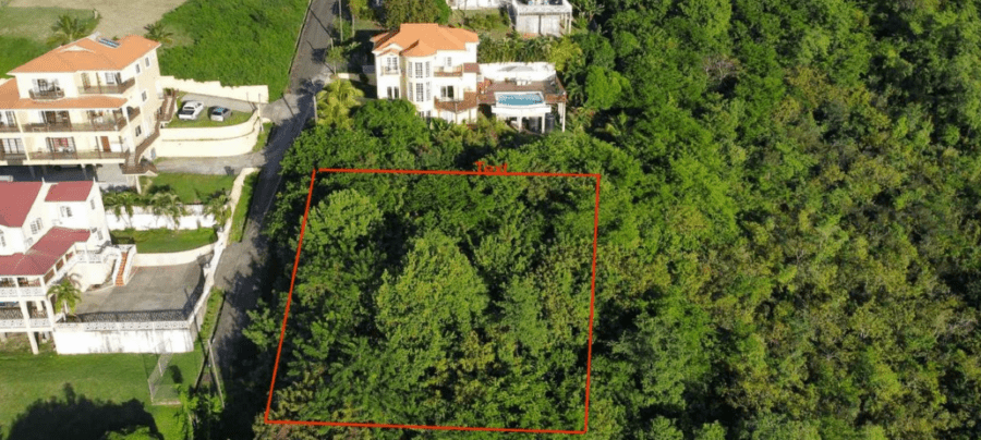 PLOT OF LAND FOR SALE LOCATED AT BELLEVUE, GROS ISLET, SAINT LUCIA