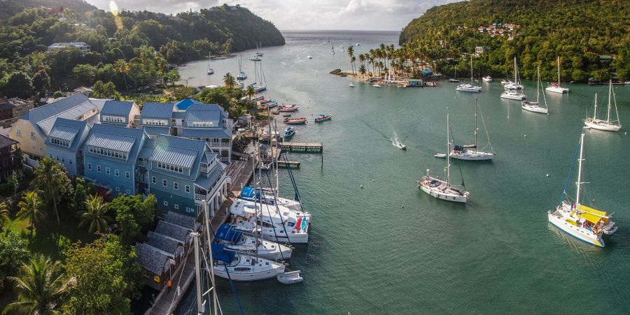 DELUXE APARTMENT NO. 5A, FOR SALE LOCATED AT MARINA VILLAGE, MARIGOT BAY, SAINT LUCIA