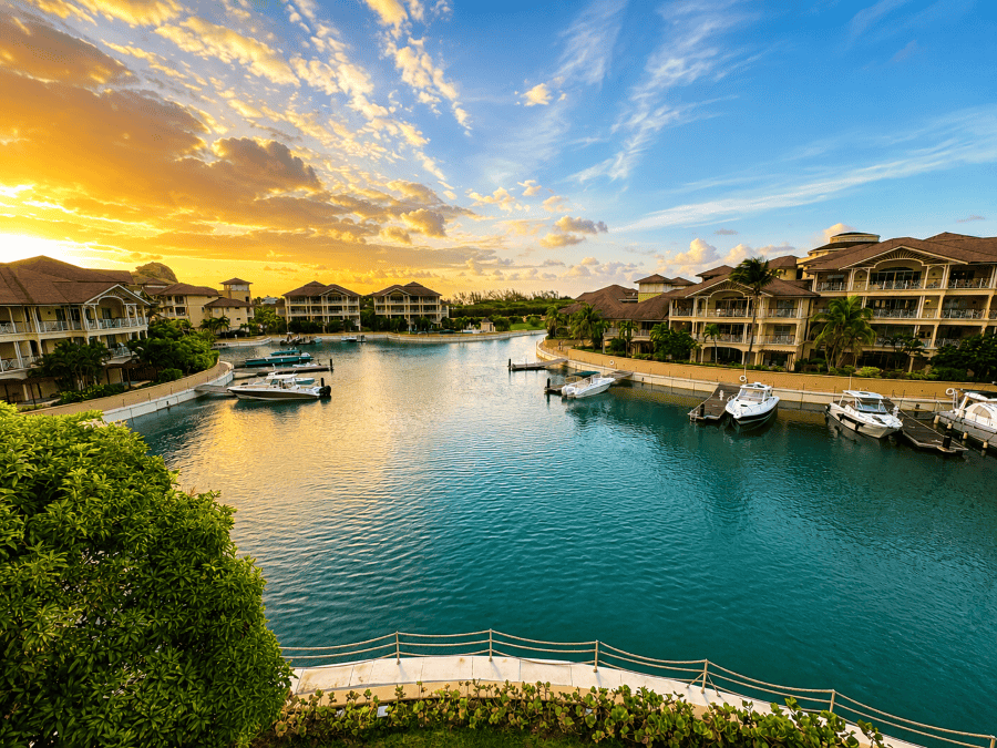 LUXURY 2-BED MARINA VIEW APARTMENT FOR SALE LOCATED AT THE LANDINGS RESORT, PIGEON POINT, SAINT LUCIA