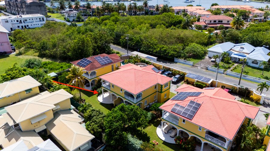 JASMINE VILLAS No. 6 FOR SALE LOCATED AT RODNEY BAY, SAINT LUCIA